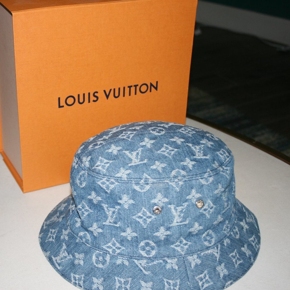 Louis Vuitton Denim Bucket Hat